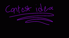 contest idea