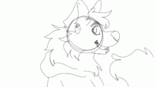 Fursona doodle :)