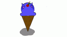 I made ice cream