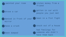 THE ULTIMATE CHECKLIST