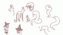 doodling random thingoooos