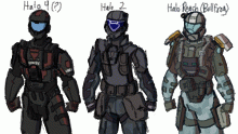 ODST armor variants