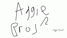 Aggie My Dudes?