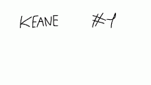 Weird thoughts about Keane (1)