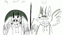 i drew u as a furry