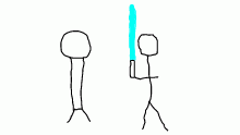 lightsaber slice