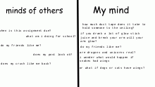 my mind