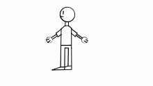 my attempt at making a man
