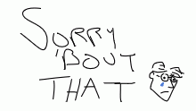 Sorry about the downtime