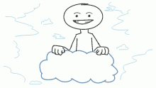 Up in the clouds