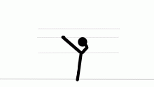 man with no arms spins randomly
