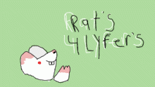 Rats r cute dont u think?