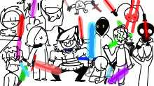 lit saber add on