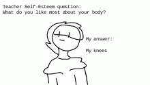 my knees