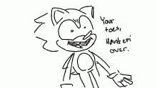 sonic says