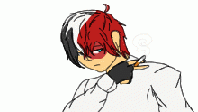 Villain Shoto AU Villain Shoto AU V