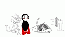 chillin by the fan (add on!)