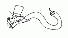 fancy snake boi