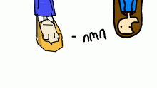 Upside down