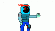 robot ninja!