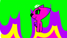 Using only neon colors!!//challange