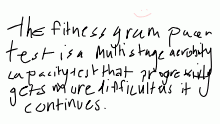 the fitnessgram pacer test