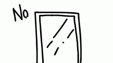 I'm successful bothered by mirrors