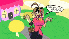 Girl with Boba Tea