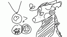 I had a thought.(Drawing on mobile