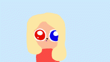 My oc with blonde hair