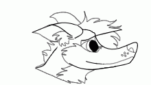 i saw some sort of weird wolf