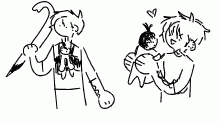 g,,,gives,,, gives him a baby