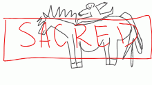 pics of the barn + giant child DESC