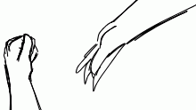 The hand is always there.