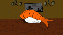 GJ on sushi @ItJustSticks