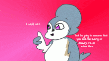 its got fins oh no