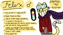 FELIX Ref Sheet