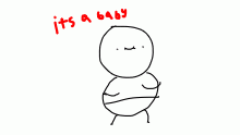 It’s a baby..... with a gun