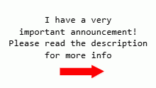 Important Update!
