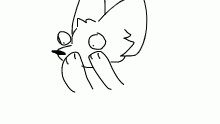 Paranoid eyes animation