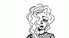 random cartoon esc drawing