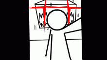 stick vs box deleted scene