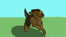 Happ doggo