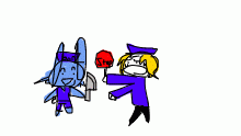 FUnni Bunni MAn Assults MaN