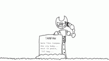 tanpaws funeral...