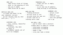 TYPES OF LIN MANUEL MIRANDA'S