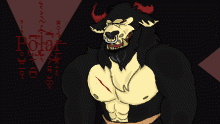 Polar as a minotaur