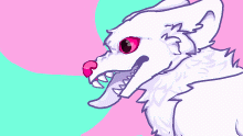crazy wolf