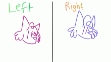 "L/R finger challenge"