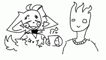 quick sketch of larry